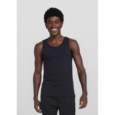 Imagem de Regata Masculina Em Malha De Algodão Hering-Masculino