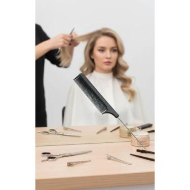 Imagem de Pente Profissional Separador De Mechas Com Cabo Metálico - Congratulat
