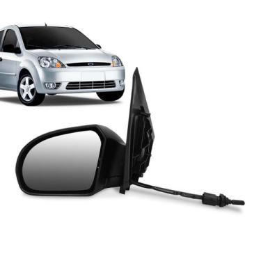 Imagem de Retrovisor Ford Fiesta 2002 a 2014 4P com controle - Retrovex