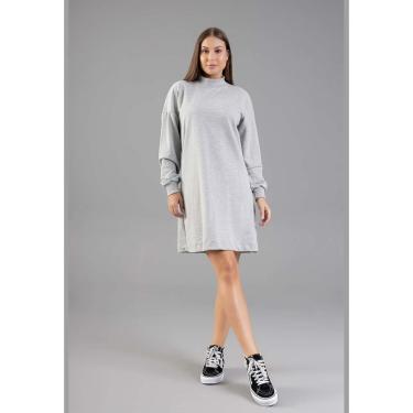 Imagem de Vestido Manga Longa em Moletom para Adultos Just Basic-Feminino