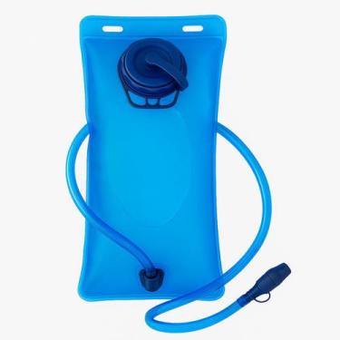 Imagem de Refil Bolsa de Hidratação 2L com Canudo Flexível para Esporte e Corrid