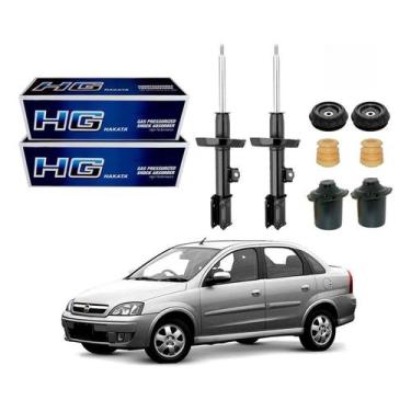 Imagem de Kit Amortecedor Dianteiro Gm Corsa Sedan 1.0 2002 A 2009 - Nakata