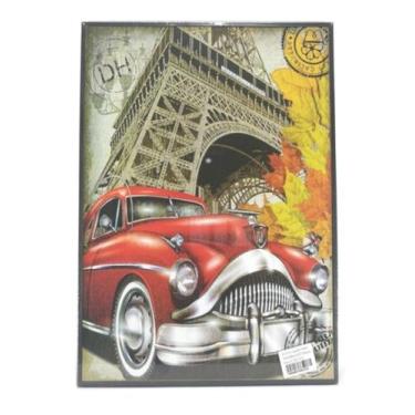 Imagem de Quadro paris car 2 30X40 cm - Kappos