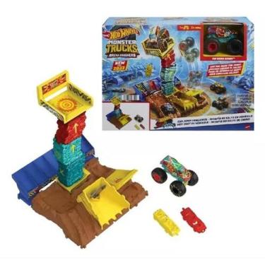 Imagem de Monster Trucks Arena Smashers Hot Wheels Car Jump Challengers Mattel