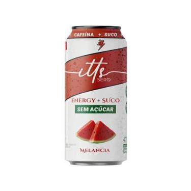 Imagem de Itts Energy Sem Açucar + Suco - Lata 473ml Melancia - Itts Sero - Itss