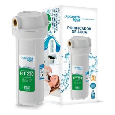 Imagem de Filtro Purificador Planeta Água FIT 230 Para Instalar Embaixo Da Pia B