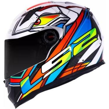 Imagem de Capacete Fechado Moto Ls2 Ff358 Classic Xdron Neon Laranja, Orange