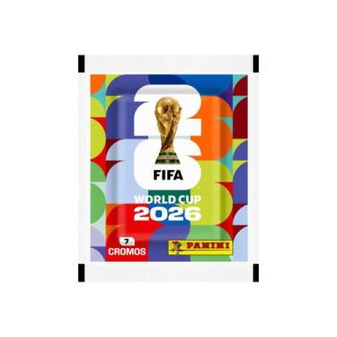 Imagem de Envelope Figurinhas Copa Do Mundo 2026 FIFA Panini 7 Cromos Cards Cole