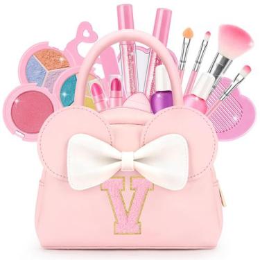Imagem de Kit de maquiagem mibasies Kids 18 unidades com bolsa inicial para cria