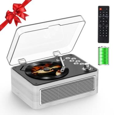 Imagem de Reprodutor de CD Portátil Kegaudio com Bluetooth, Bateria de 3600 mAh,