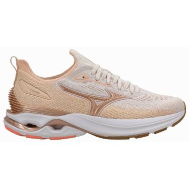 Imagem de Tênis Mizuno Wave Mirai 8 Feminino - Bege