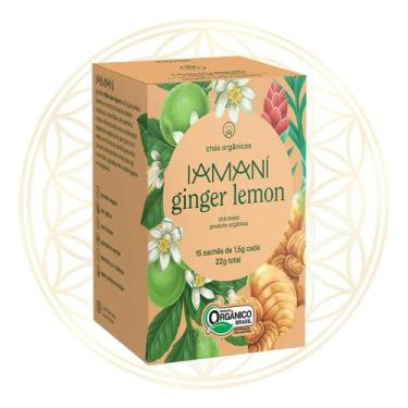 Imagem de Chá Orgânico Iamaní Ginger Lemon 15 sachês - Iamani