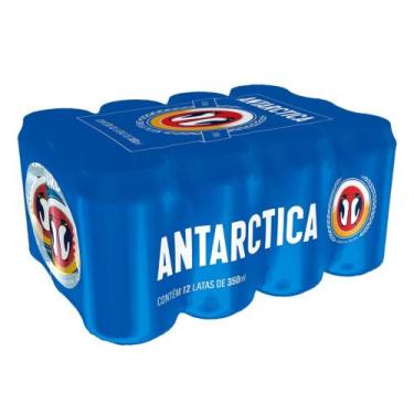 Imagem de Cerveja Antarctica 350ml - (12 unidades)