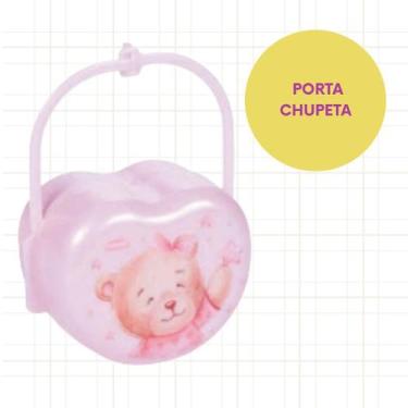 Imagem de Porta chupeta plasutil higiene e segurança, ROSA