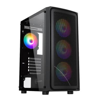 Imagem de Gabinete Gamer Kalkan Joturn - Vidro Temperado - 4 Coolers ARGB Inclus