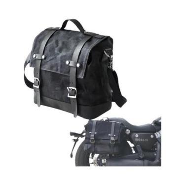 Imagem de Bolsa De Bagagem Traseira Universal À Prova d'Água Para Motocicletas B