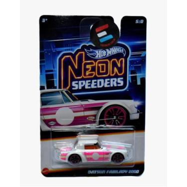 Imagem de Hot wheels - neon speeders - 2025 - 5/8 - datsun fairplay 2000