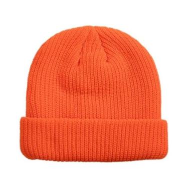Imagem de Gorro Unissex De Malha Canelada Estilo Pescador Marinheiro Curto Para 