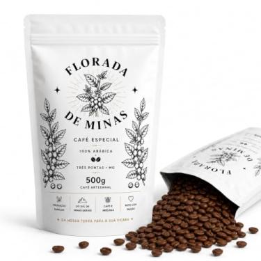 Imagem de Café Especial em Grãos Torrado ou Moído 500g - 100% Arábica Coffee - Arara, Mundo Novo e Catuaí - Florada de Minas (500g, Grãos Arara) (Moca)