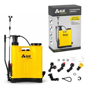Imagem de Pulverizador Costal Aluí Garden 20 Litros Manual Agrícola Jardim Praga