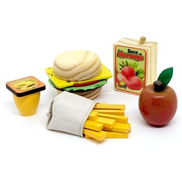 Imagem de Brinquedo Montessori Comidinhas Kit Sanduiche