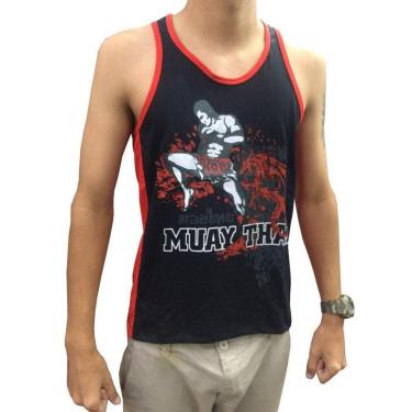 Imagem de Camiseta Regata  Muay Thai Jumping Knee  Toriuk-Masculino