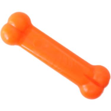 Imagem de Brinquedo Odontopet Osso Bone Flexi Laranja para Cães - Tam. P