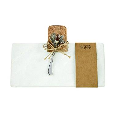 Imagem de Conjunto de tábua de corte de mármore bolota