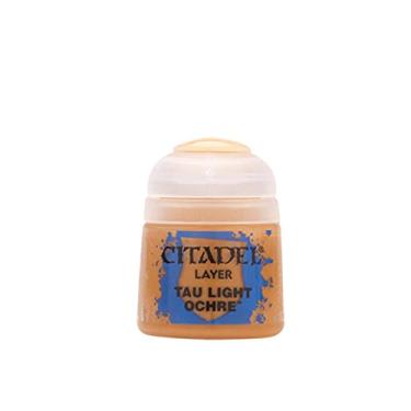 Imagem de Games Workshop Citadel Pot de Peinture - Layer Tau Light Ochre, 12 ml (pacote com 1), preto, 9918995104206