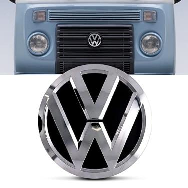 Imagem de Emblema Cromado Porta Malas Grade Painel Kombi 1991 Até 1997