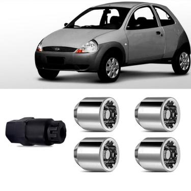 Imagem de Porca Antifurto Roubo Rodas Carros Ford