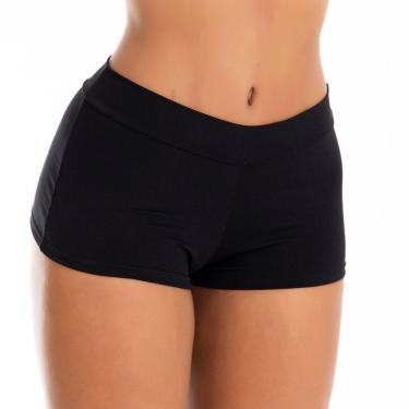 Imagem de Calcinha Short Duplo Cós Cueca Boxer Feminina Shortinho | 11
