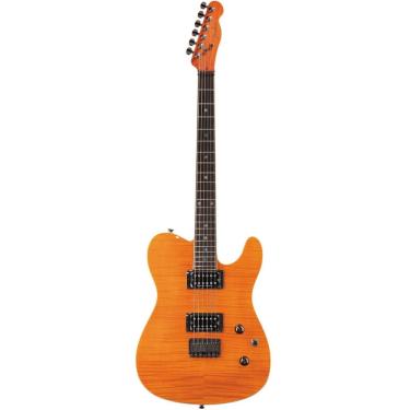 Imagem de Guitarra Fender Custom Telecaster fmt hh 026 2000 520 Amber
