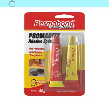 Imagem de Adesivo Epóxi Bicomponente Promadite 40g