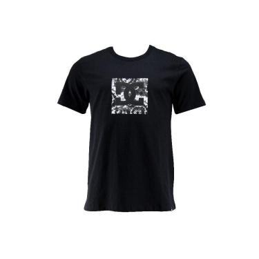 Imagem de Camiseta DC Shoes Fill Marble Preto - Masculino