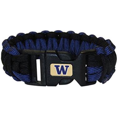 Imagem de Pulseira NCAA Siskiyou Sports Fan Shop Washington Huskies Survivor tamanho único cor da equipe