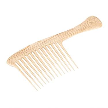 Imagem de Pente de cabeleireiro masculino retrô sem emaranhamento de cabelo cuidados de cabeleireiro moderno