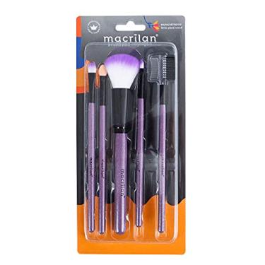 Imagem de Macrilan Kit Pincel Maquiagem 5Un Kp5 9