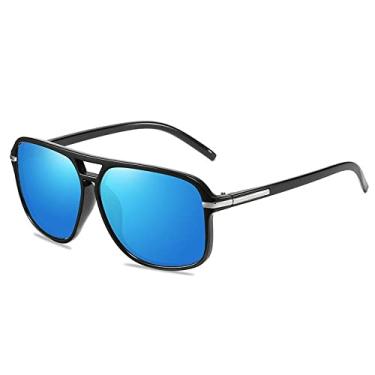 Imagem de Óculos de Sol Polarizados Masculino Feminino Quadrado Masculino Óculos de Sol Vintage Driving Fishing Óculos UV400,2,A