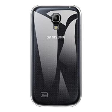 Imagem de Capa para Samsung Galaxy S4 Mini, capa traseira de TPU (poliuretano termoplástico) macio à prova de choque de silicone anti-impressões digitais capa protetora de corpo inteiro para