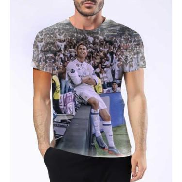 Imagem de Camisa Camiseta Cristiano Ronaldo Cr7 Jogador Futebol Hd 7 - Estilo Kr