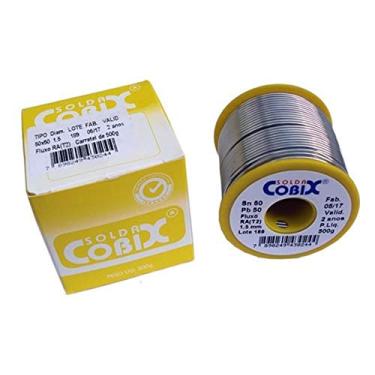 Imagem de Estanho para Solda 50x50 com fluxo - 500 gr - Diâmetro: 1,5 mm
