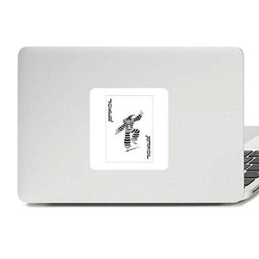 Imagem de Adesivo de vinil para laptop com estampa de cartas de baralho Coringa preto para decoração de PC