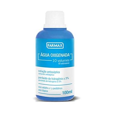 Imagem de Agua Oxigenada 10% Vol, Transparente, Farmax, 100 ml