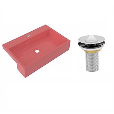 Imagem de Kit Cuba XRT55 C/Válvula Metal 1'' (2,6cm) Rosa