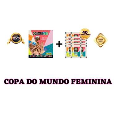Imagem de Album De Figurinha Capa Dura Copa Do Mundo Fifa Feminina 2023 Panini +