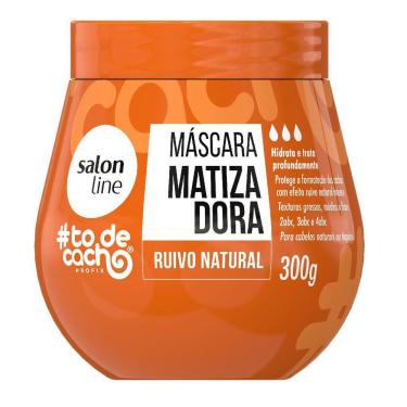 Imagem de Salon Line Todecacho Máscara Matizadora Ruivo Natural 300G