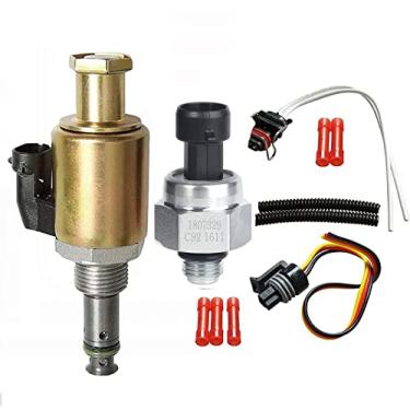 Imagem de Liriuda Regulador de Pressão do Injetor Válvula IPR 7.3 e Sensor de Controle ICP Compatível com Ford F250 F350 F450 F550 Super Duty E350 E450 E550 Excursion F650 F750