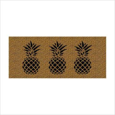 Imagem de Tapete Capacho Abacaxi Medida Porta, Decoração, Cozinha, Sala, Quarto.
