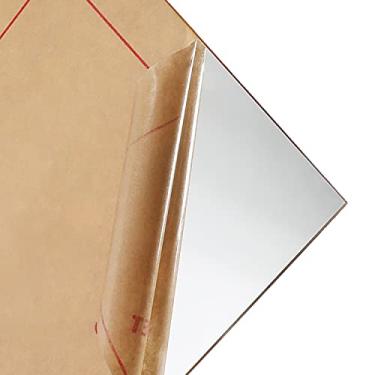 Imagem de Bettomshin Folha de acrílico A4 28,5 x 21,7 cm (CxL), folha de plexiglass placa de perspex de plástico transparente grossa para molduras de fotos Suportes de sinalização DIY Display, transparente